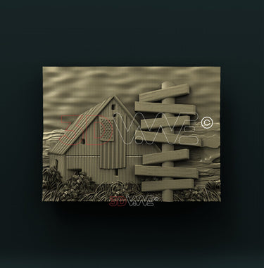 HOUSE 3D STL 3DWave